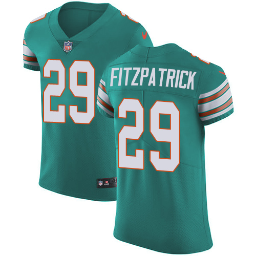 Nike Dolphins #29 Minkah Fitzpatrick Aqua Green Alternate Men's Stitched NFL Vapor Untouchable Elite Jersey - Click Image to Close